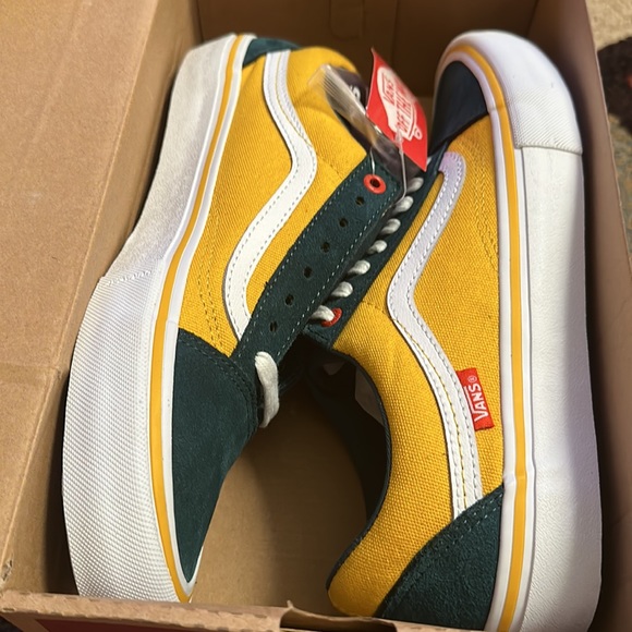 Vans Old Skool Pro prime Atlantic gold removal inserts - Picture 8 of 10